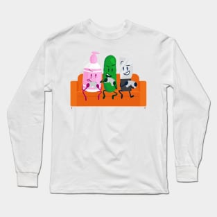 Soap, Pickle, Knife (Inanimate Insanity) Long Sleeve T-Shirt